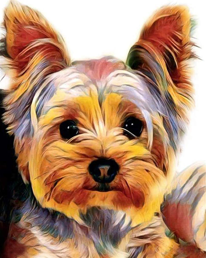 Punto de Cruz - Yorkshire Terrier