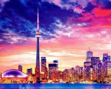 Cargar imagen en el visor de la galería, Diamond Painting - Panorama de una gran ciudad