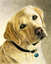 Cargar imagen en el visor de la galería, Diamond Painting - Retrato de un labrador