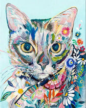 Cargar imagen en el visor de la galería, Diamond Painting - El Gato colorido