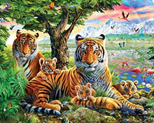 Cargar imagen en el visor de la galería, Diamond Painting - Pareja de tigres