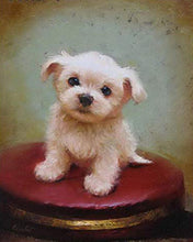Cargar imagen en el visor de la galería, Diamond Painting - Perro blanco