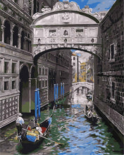 Cargar imagen en el visor de la galería, Diamond Painting - Góndolas en el canal