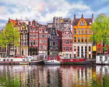 Cargar imagen en el visor de la galería, Diamond Painting - Vista de Amsterdam