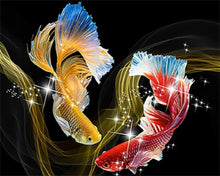 Cargar imagen en el visor de la galería, Diamond Painting - Dúo de Peces