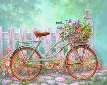 Cargar imagen en el visor de la galería, Diamond Painting - Bicicleta Llena de Flores