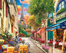 Cargar imagen en el visor de la galería, Pintar Por Números - Callejón en Paris - Figuredart - Avanzado Ciudades Novedades