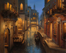 Cargar imagen en el visor de la galería, Pintar por números Canales extravagantes Figured&#39;Art Avanzado Novedades Ciudades Paisajes Barcos