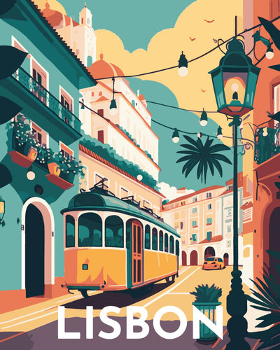 Póster de viaje Lisboa