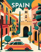 Cargar imagen en el visor de la galería, Póster de viaje Sevilla