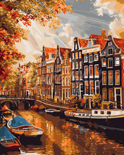 Cargar imagen en el visor de la galería, Pintar por numeros Figured'Art - Sol en Ámsterdam