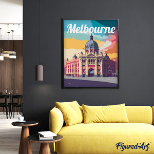 Póster de Viaje Melbourne