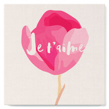 Cargar imagen en el visor de la galería, Mini Pintar por Números 20x20cm con bastidor Te amo