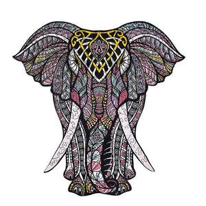 Puzzle de madera - Elefante