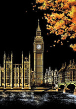 Cargar imagen en el visor de la galería, Arte Para Rascar - Arte Para Rascar - Big Ben En Londres - Figuredart