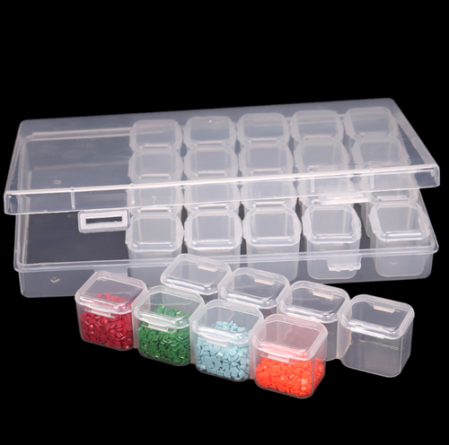 Organizador para pintura de diamante 28 ranuras