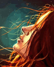 Cargar imagen en el visor de la galería, Pintar por números - Mujer al viento