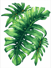 Cargar imagen en el visor de la galería, Pintar por números - Hoja verde