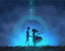 Cargar imagen en el visor de la galería, Pintar por números - Amor en la oscuridad