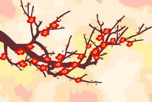 Cargar imagen en el visor de la galería, Pintar por números niños - Flores rojas