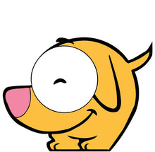 Cargar imagen en el visor de la galería, Pintar por números niños - Grandes ojos perro