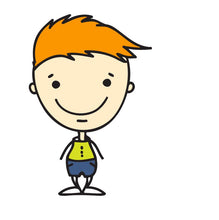 Cargar imagen en el visor de la galería, Pintar por números niños - Chico feliz