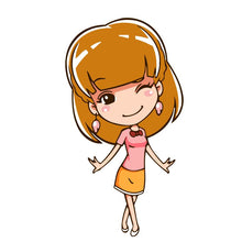 Cargar imagen en el visor de la galería, Pintar por números niños - Niña bonita