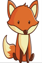 Cargar imagen en el visor de la galería, Pintar por números niños - Zorro tímido