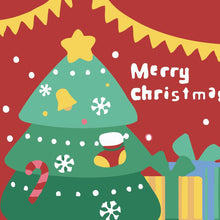 Cargar imagen en el visor de la galería, Pintar por números niños - Arbol de navidad