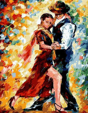 Cargar imagen en el visor de la galería, Pintar Por Números - Baile En Pareja - Figuredart - Baile Romanticismo