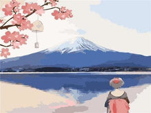 Cargar imagen en el visor de la galería, Pintar Por Números - Buscando En El Monte Fuji - Figuredart - Flores Paisajes