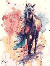 Cargar imagen en el visor de la galería, Pintar Por Números - Caballo Pintado - Figuredart - Animales Caballos