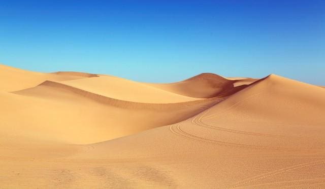 Pintar Por Números - Cielo Azul En El Desierto - Figuredart - Paisajes