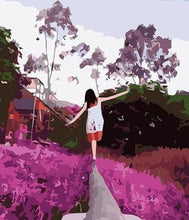 Cargar imagen en el visor de la galería, Pintar Por Números - Color Lavanda - Figuredart - Paisajes