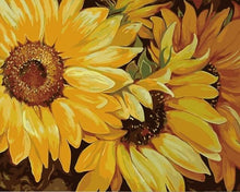 Cargar imagen en el visor de la galería, Pintar Por Números - Girasol En Plena Floración - Figuredart - Flores