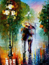 Cargar imagen en el visor de la galería, Pintar Por Números - Lluvia Romántica - Figuredart - Paisajes Romanticismo