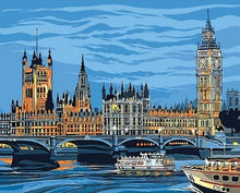 Cargar imagen en el visor de la galería, Pintar Por Números - Londres 2 - Figuredart - Ciudades