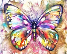 Cargar imagen en el visor de la galería, Pintar Por Números - Mariposa Colorida 1 - Figuredart - Animales Mariposas