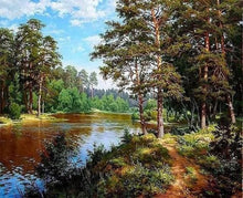 Cargar imagen en el visor de la galería, Pintar Por Números - Paraje Forestal - Figuredart - Paisajes