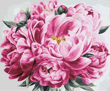 Cargar imagen en el visor de la galería, Pintar Por Números - Pink Peony - Figuredart - Flores