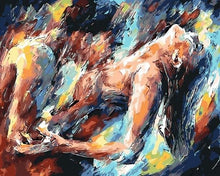 Cargar imagen en el visor de la galería, Pintar Por Números - Resumen De La Tentación - Figuredart - Desnudos Romanticismo