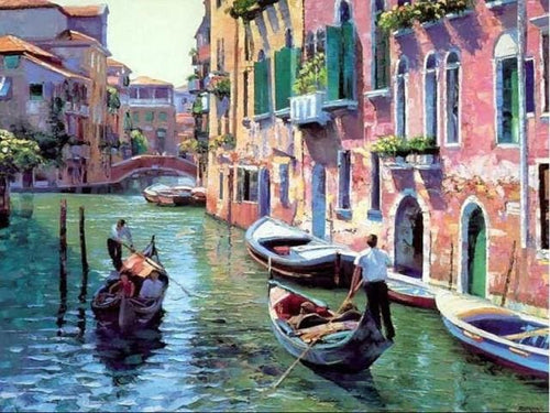 Pintar Por Números - Venecia - Figuredart - Ciudades