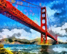 Cargar imagen en el visor de la galería, Pintar por números - Puente de San Francisco