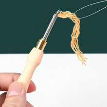 Cargar imagen en el visor de la galería, Punch Needle Sol naranja sobre colinas rodantes