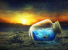 Cargar imagen en el visor de la galería, Punto De Cruz Diamante - Punto De Cruz Diamante - Cangrejo Y Mar - Figuredart - Mascotas Punto De Cruz Diamante Animales