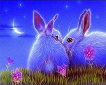 Cargar imagen en el visor de la galería, Punto De Cruz Diamante - Punto De Cruz Diamante - Conejos Lindos - Figuredart - Conejos Mascotas Punto De Cruz Diamante Animales