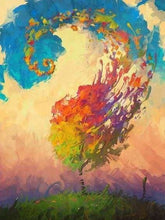 Cargar imagen en el visor de la galería, Punto De Cruz Diamante - Punto De Cruz Diamante - Diseño Árbol - Figuredart - Paisajes Punto De Cruz Diamante Paisajes Árboles
