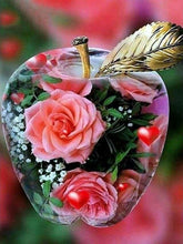 Cargar imagen en el visor de la galería, Punto De Cruz Diamante - Punto De Cruz Diamante - Flor 2 - Figuredart - Flores Punto De Cruz Diamante Flores