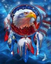 Cargar imagen en el visor de la galería, Punto De Cruz Diamante - Punto De Cruz Diamante - The Eagle Ee.uu. - Figuredart - Mascotas Punto De Cruz Diamante Animales Águilas
