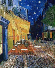 Cargar imagen en el visor de la galería, Punto De Cruz Diamante - Punto De Cruz Diamante - Van Gogh Terraza De Café - Figuredart - Obras De Arte Punto De Cruz Diamante